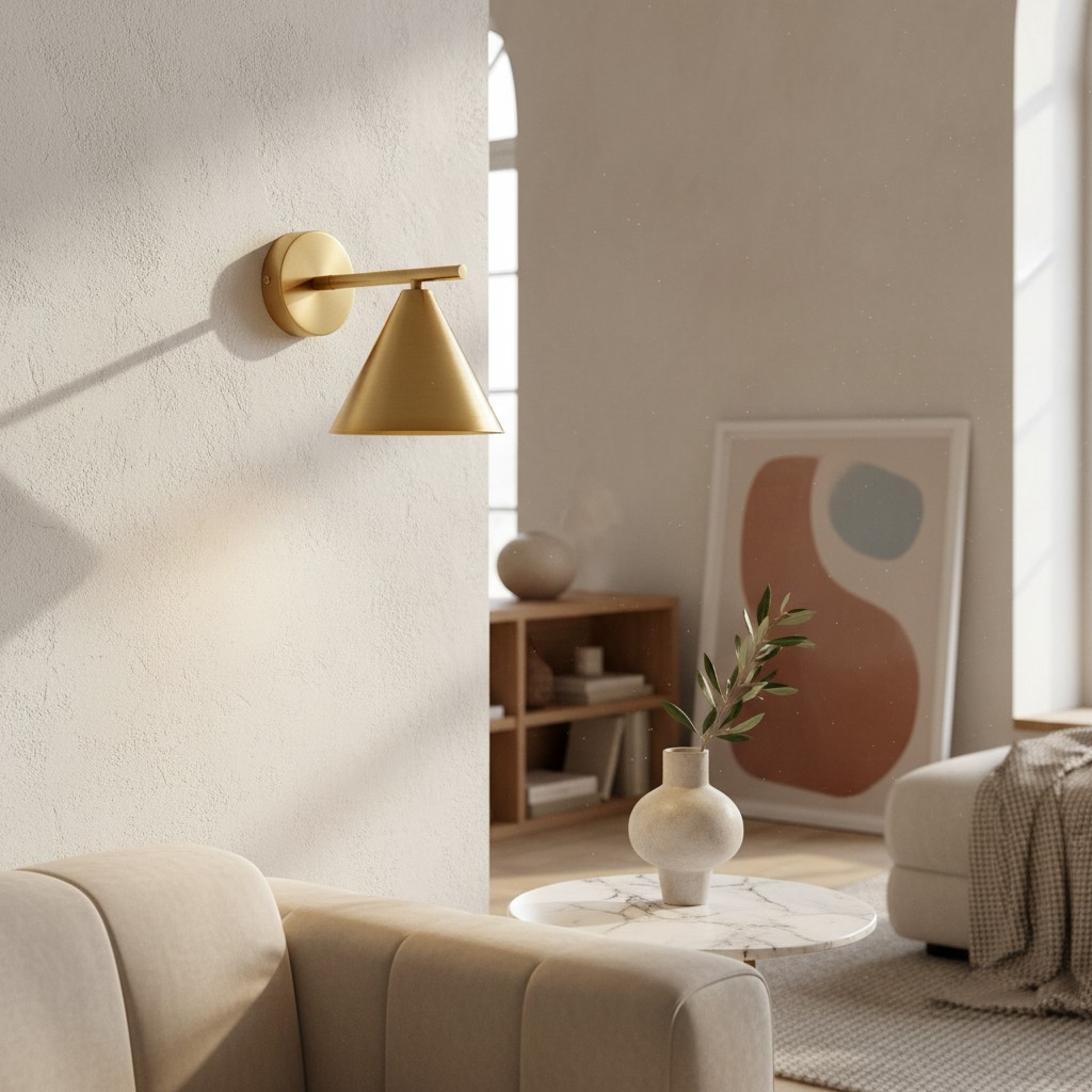 Oricone Modern Adjustable Arm Wall Light - Minimalist Metal Design for Home Interiors T953