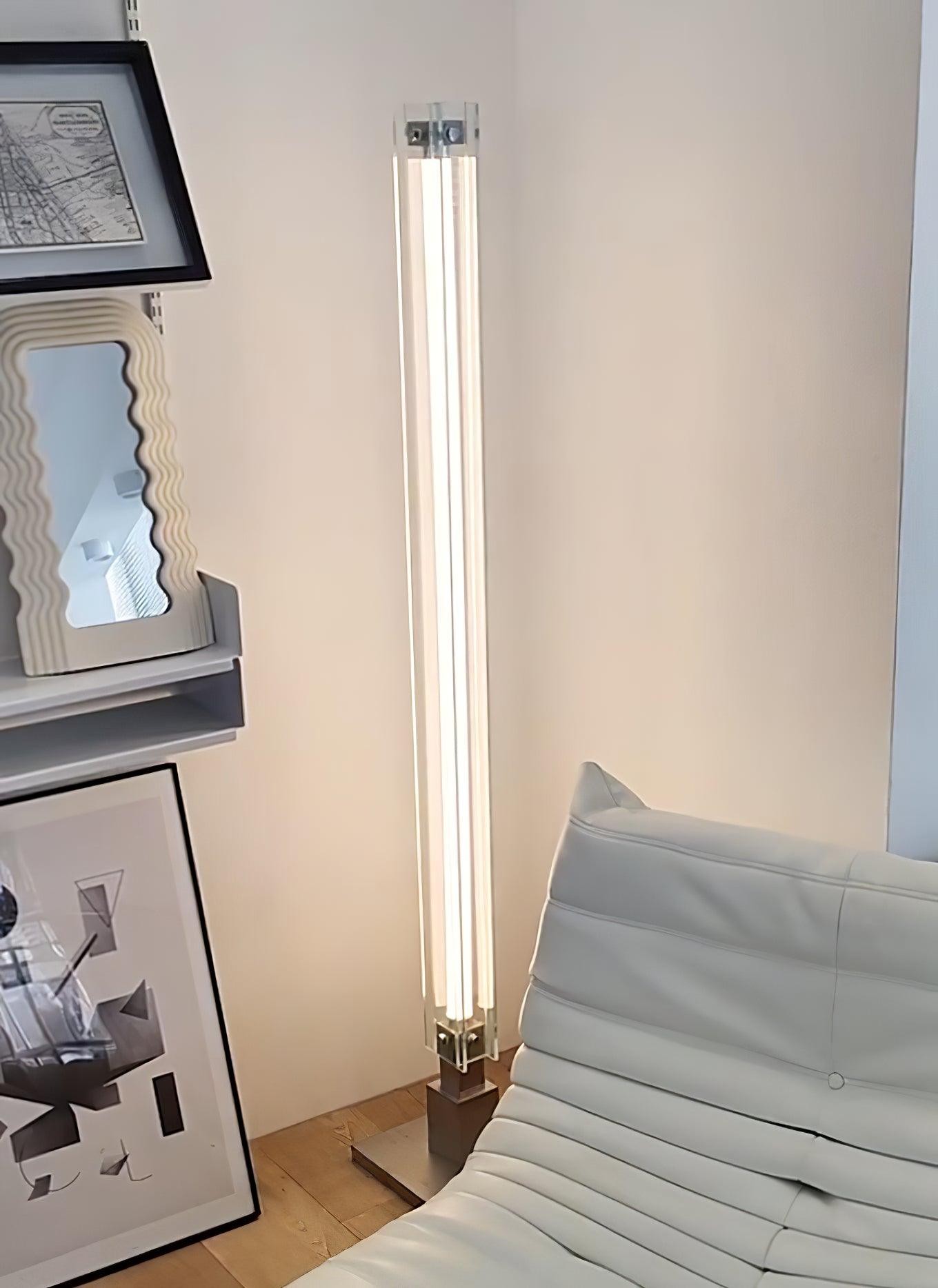 Industrial Style Minimalist Glass Floor Lamp G35