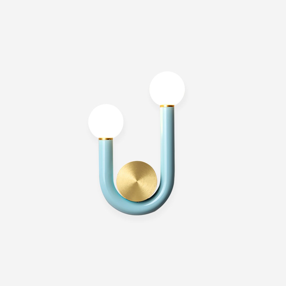 Creative U Shaped Double Head Wall Lamp M91