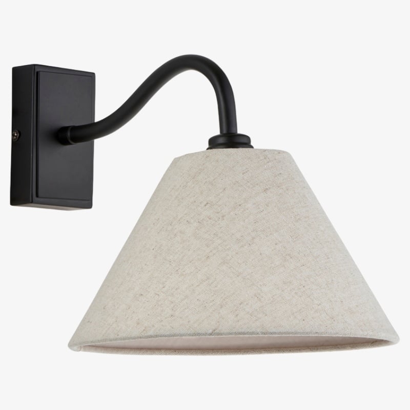 Lumweve Wall Light - Pleated Look Shade Refined Sconce for Corridor and Study T917