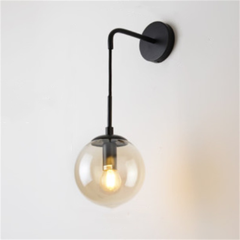 Nordic Glass Ball Wall Light
