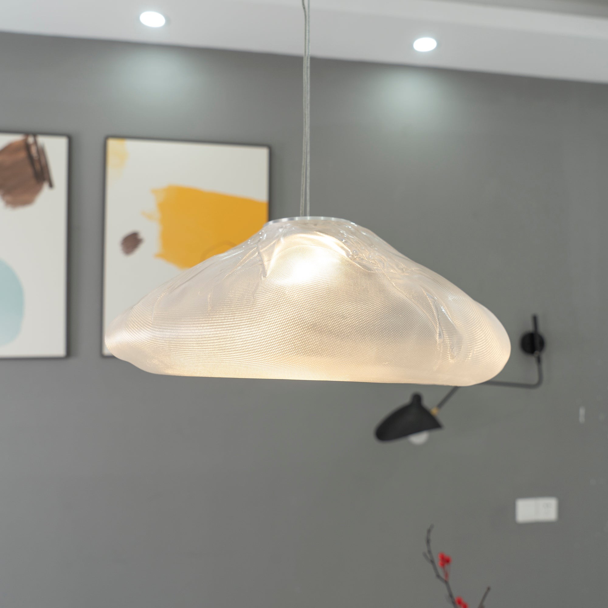 Multi-Head Irregular Glass Bubble Chandelier M79