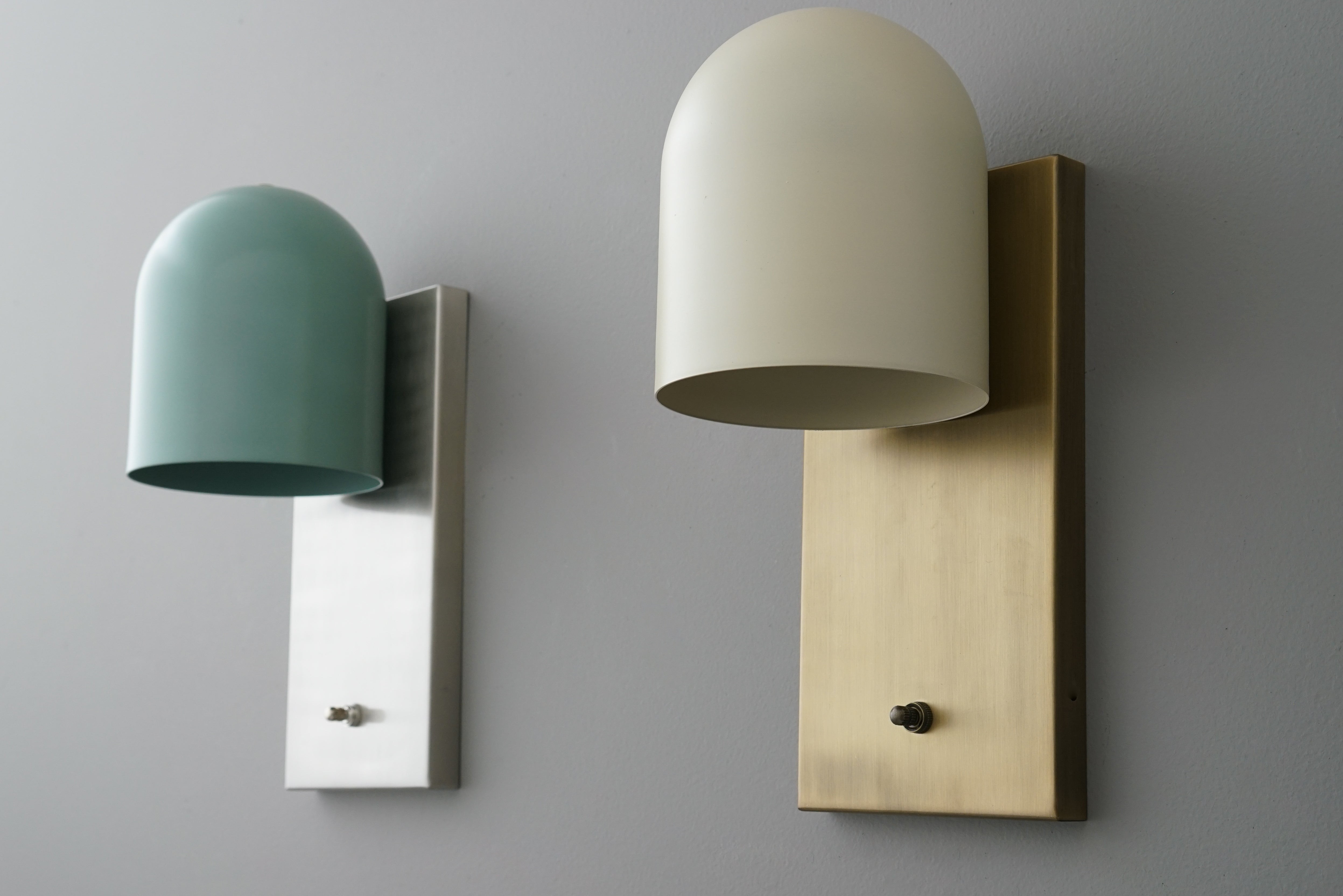 Metio Dome Elegant Wall Sconce Lighting - Classic Dome Shade Interior Fixture T406