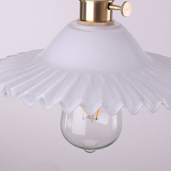 Exotic Vintage Glass Pendant Light