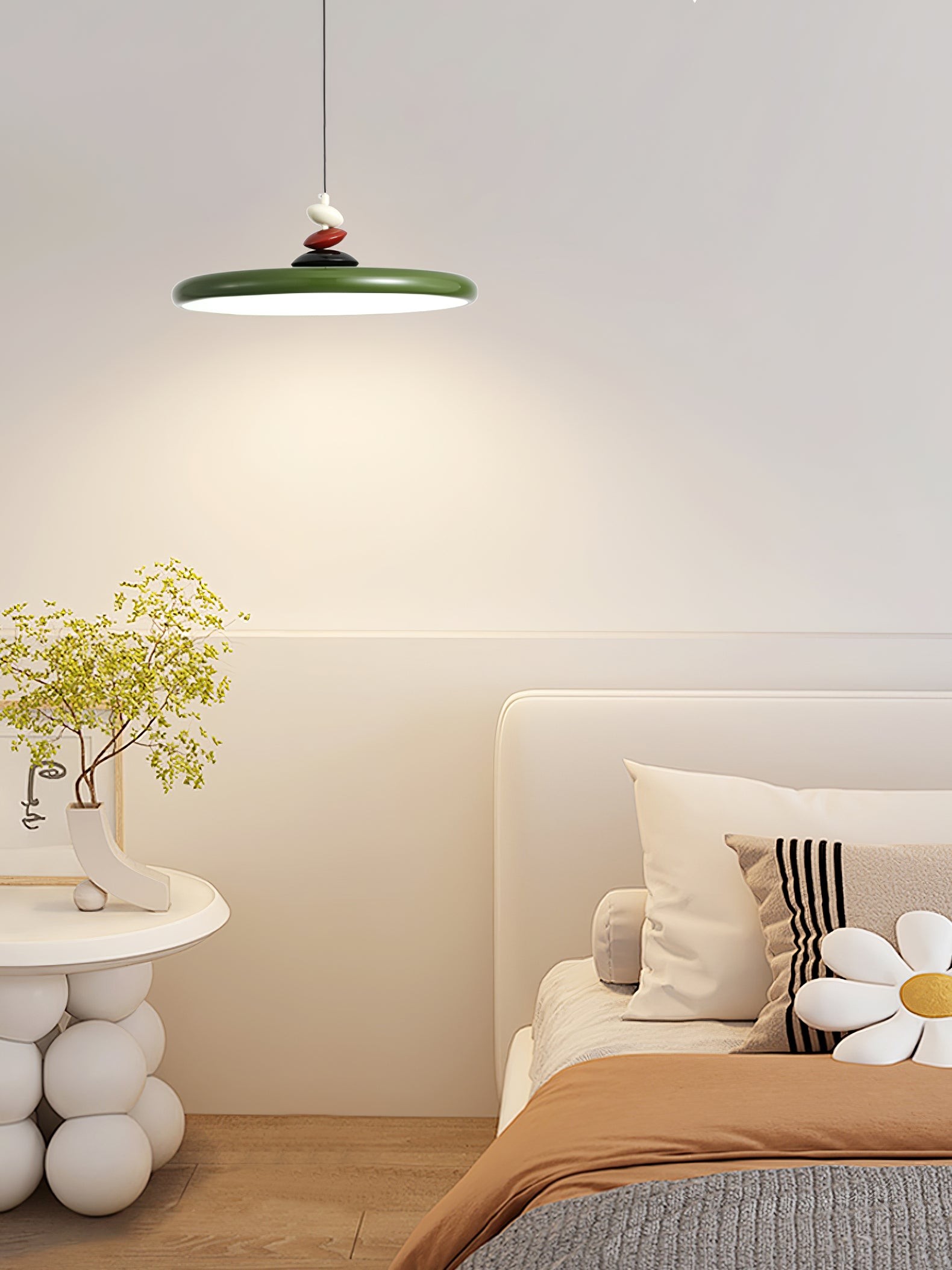 Nordic UFO Colorful LED Pendant Light M483