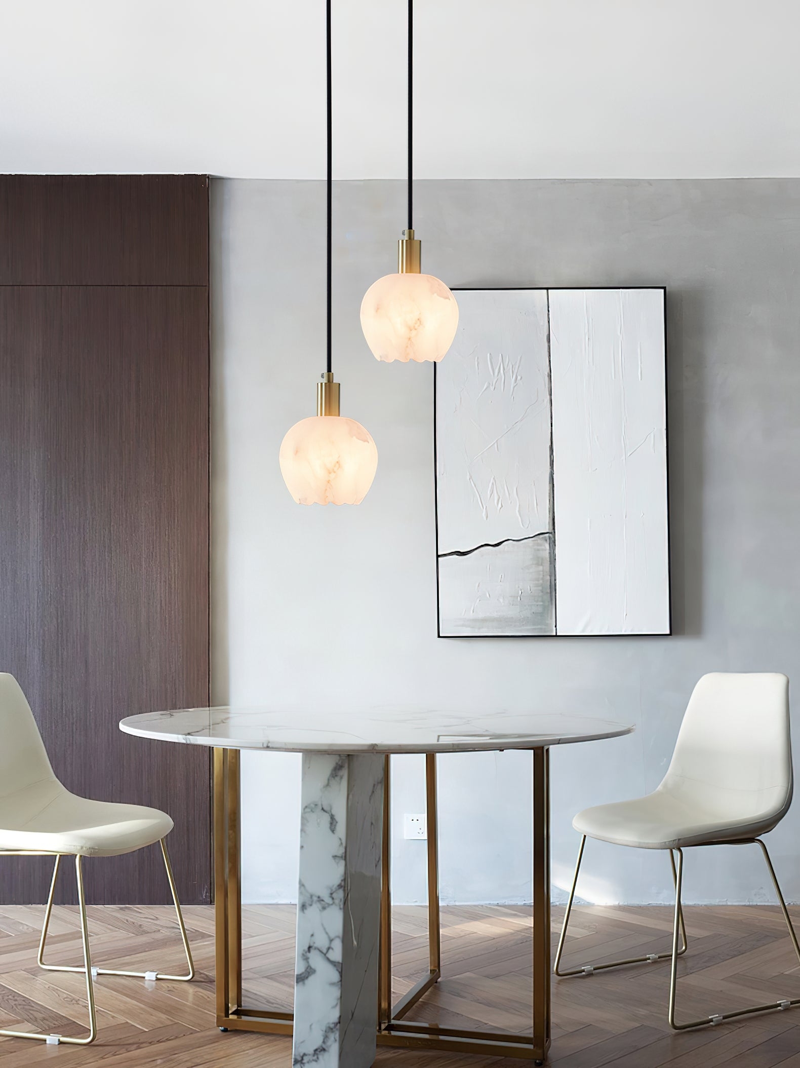 Lilin Alabaster Pendant Light T1648