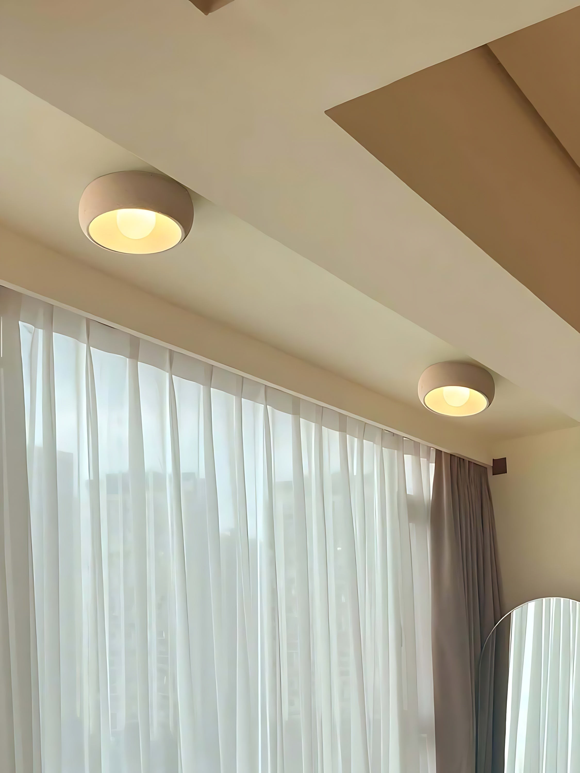 Round Flush Mount Ceiling Light G92
