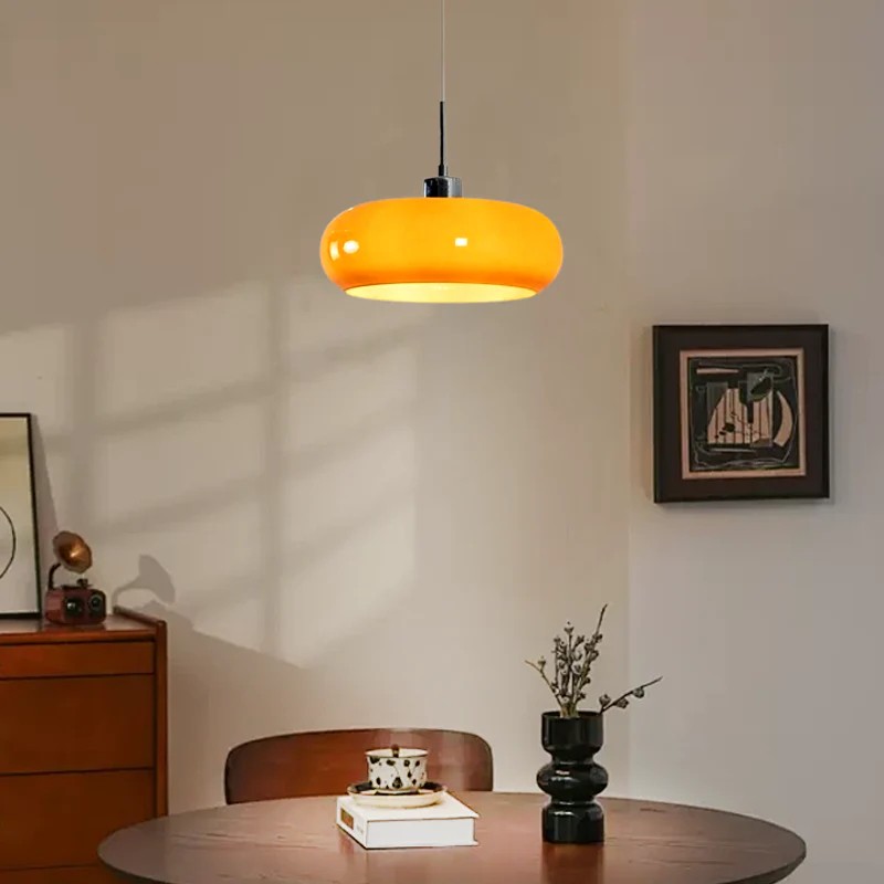 Nordic Bauhaus Glass Pendant Lamp S47