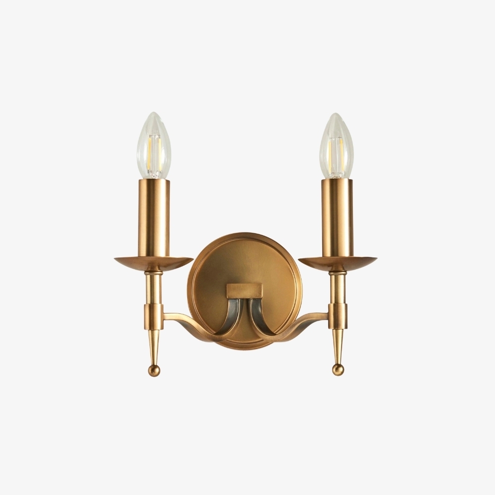 Tela Classic Wall Sconce Metal Wall Light - Elegant Wall Sconce Ideal for Hallway or Living Room T829