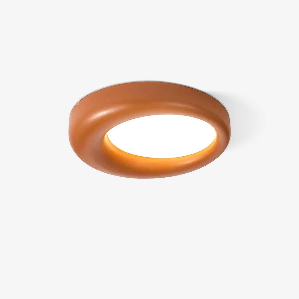 Center Offset Concentric Circle Acrylic Ceiling Lamp M308