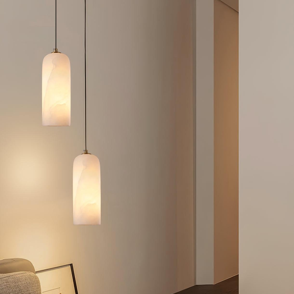 Nordic Modern  Alabaster Monty Pendant Light T2112