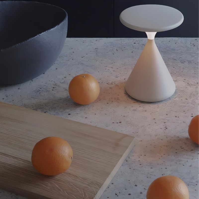 Salt & Pepper Portable Table Lamp - Minimalist LED Design for Bedroom S30