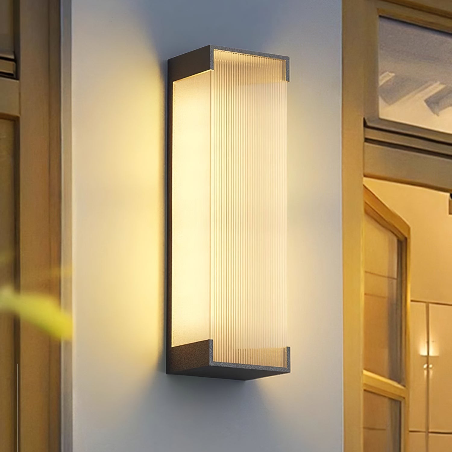 Rectangular Outdoor Wall Light M328