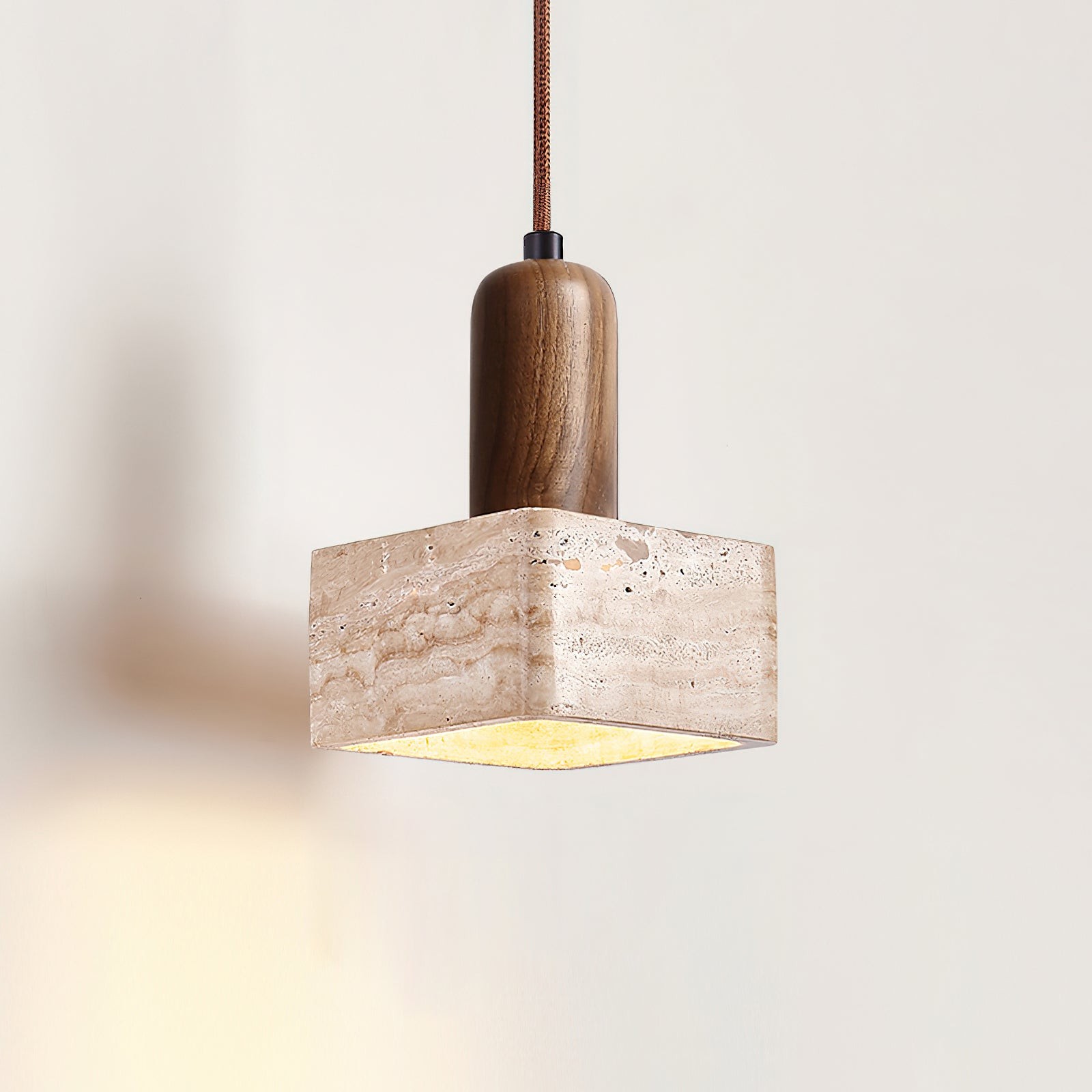 Simple Elegant Square Rectangular Pendant Lamp M94