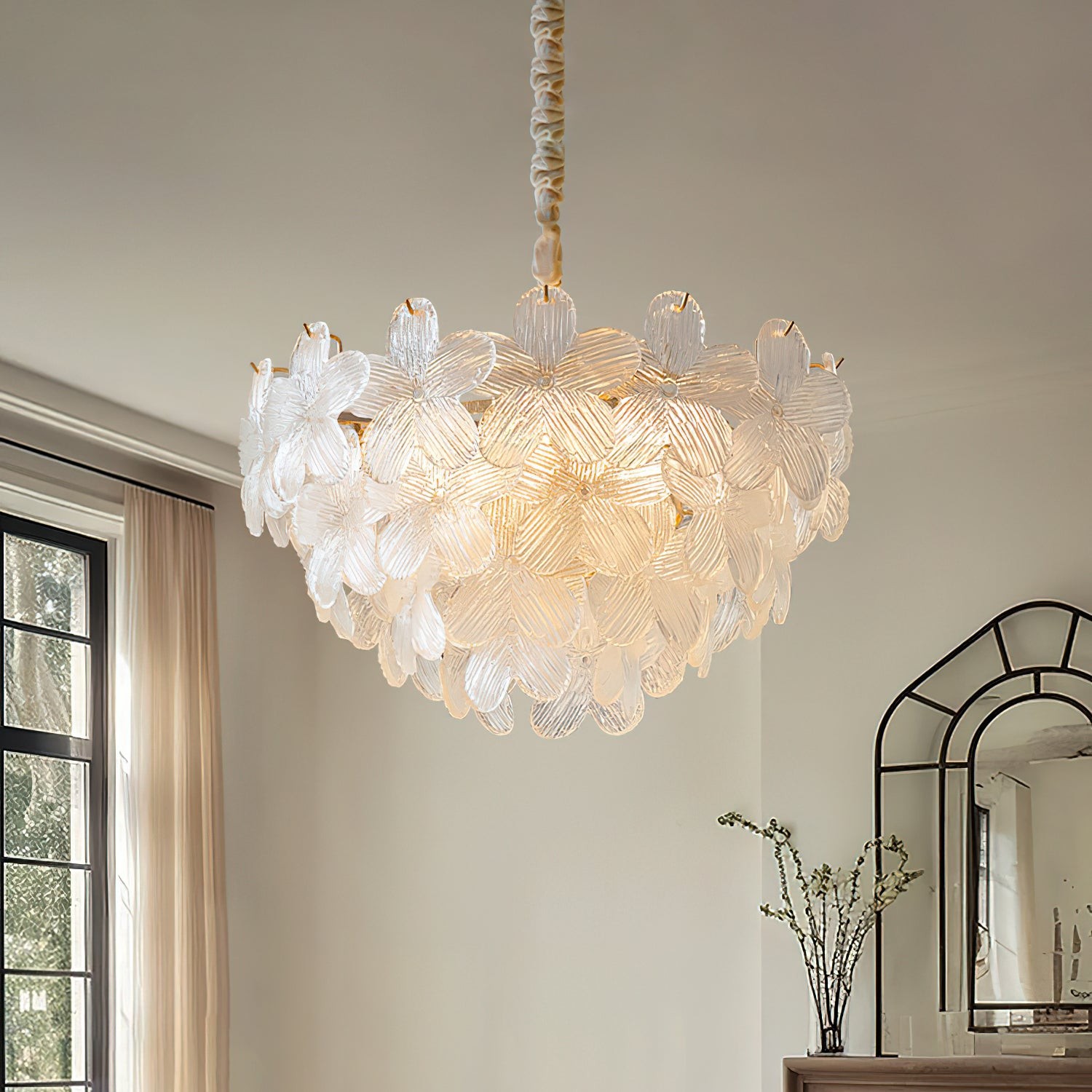Romantic Petal Chandelier P073
