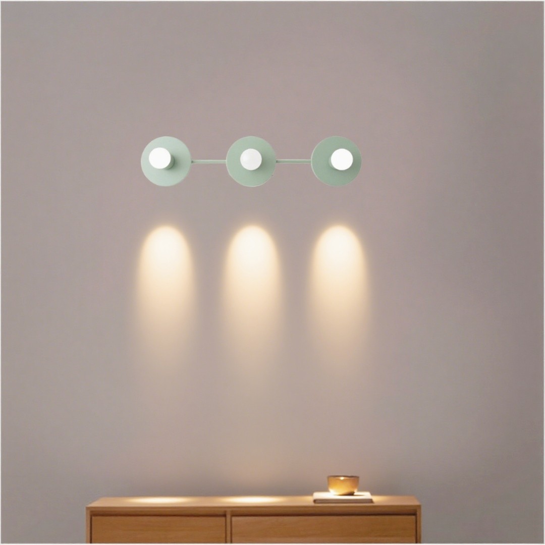 Model No. 5708 Modern Spherical Vanity Bathroom Lighting - 3 Light Vanity Light Fixture T253