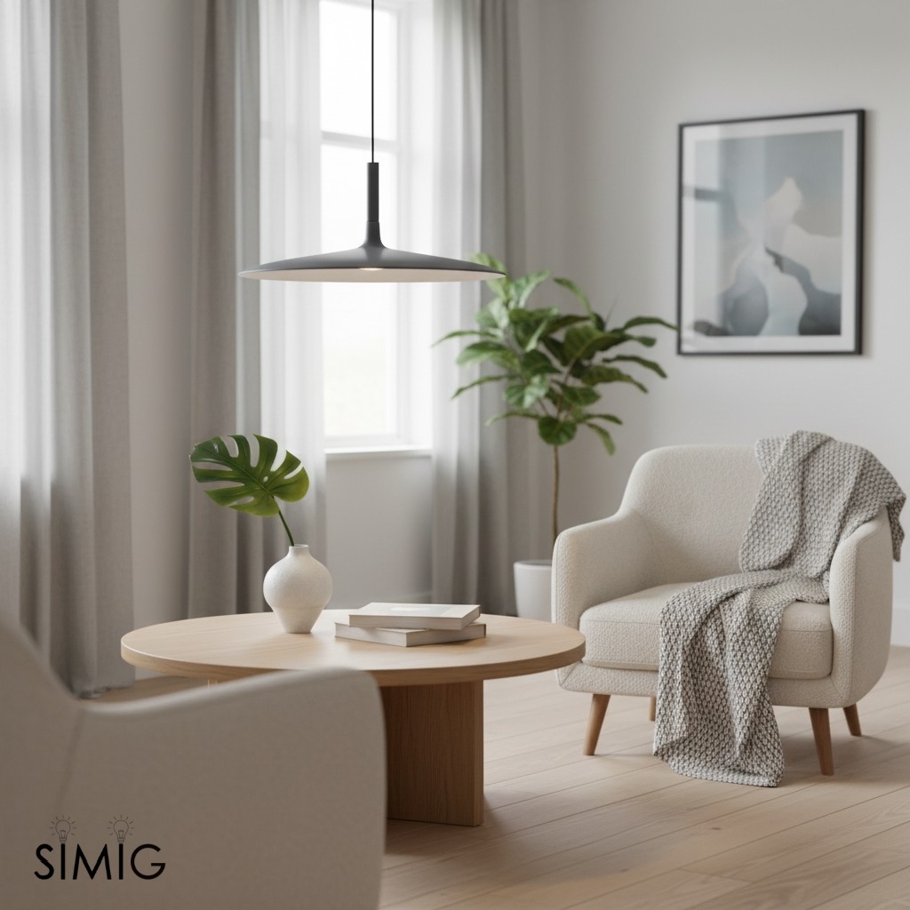 Alphomo Large Pendant Light - Scandinavian Design for Living Room