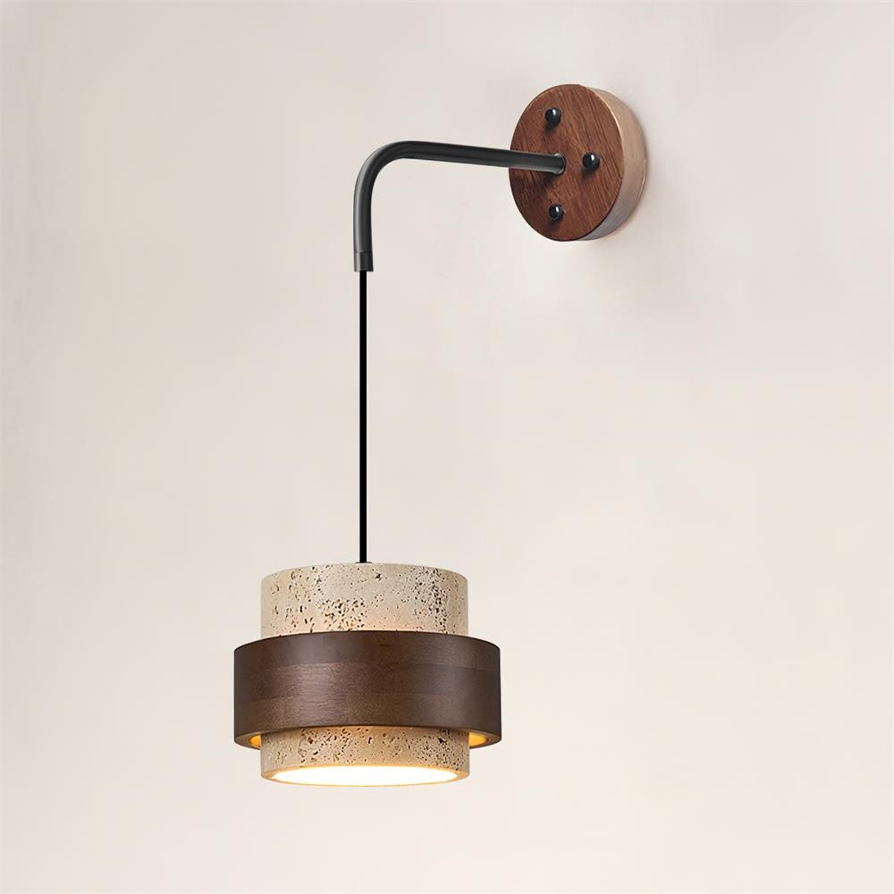 Cole Travertine Wall Lamp T1294