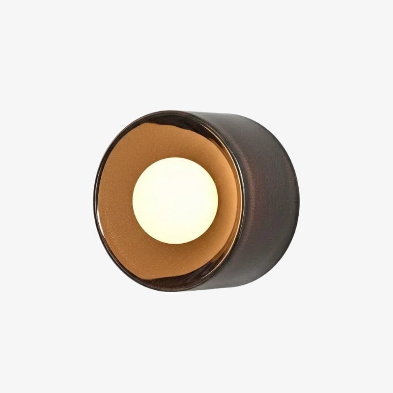 Ceranova Stylish Ceramic Wall Sconce - Contemporary Light for Bedroom T499