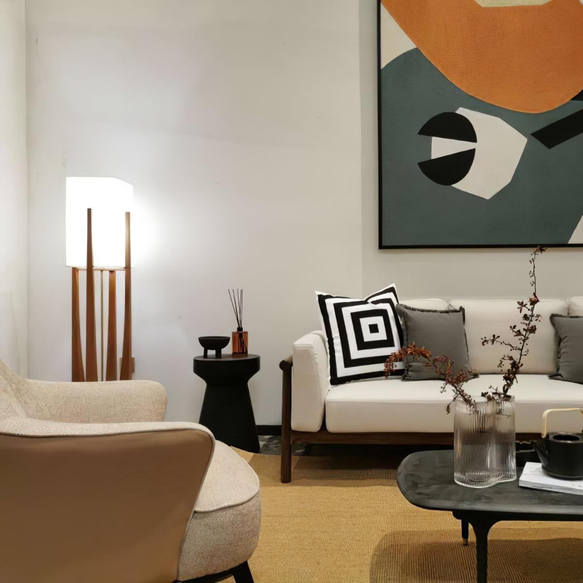 Vintage Wabi Style Floor Lamp M281