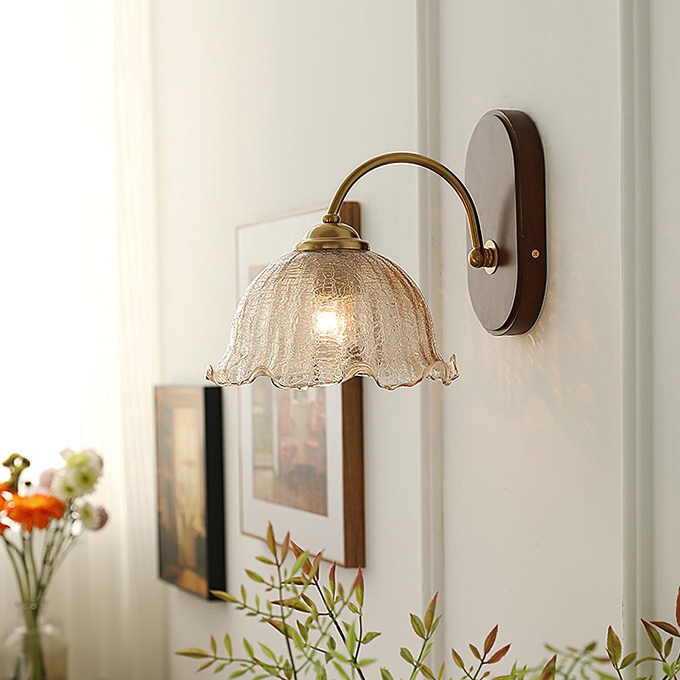 Vintage Flower Wall Lamp M208