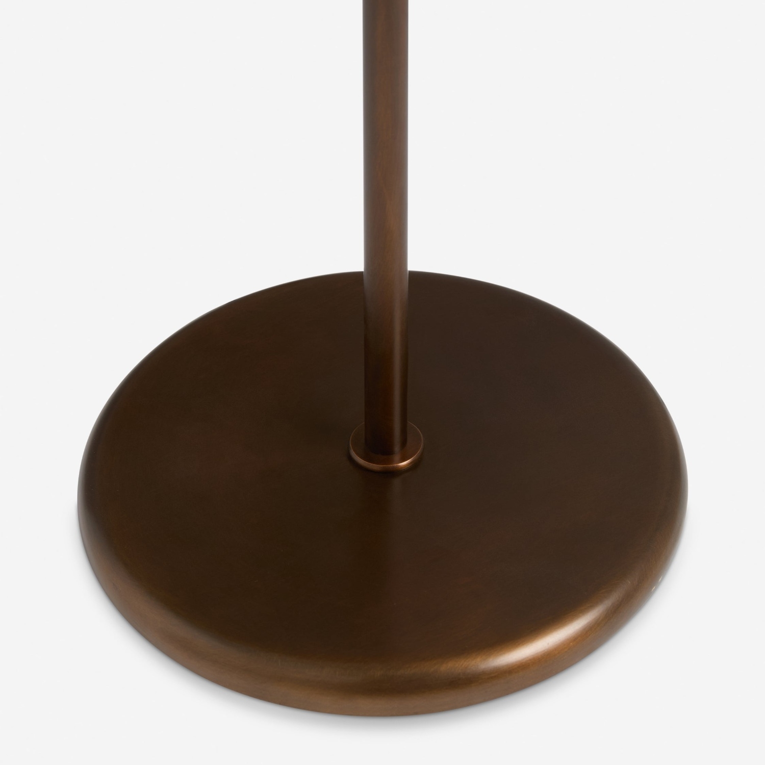 Lustrona Metal Standing Floor Lamp - Modern Half-Dome Shade Accent Light for Home Styling T676