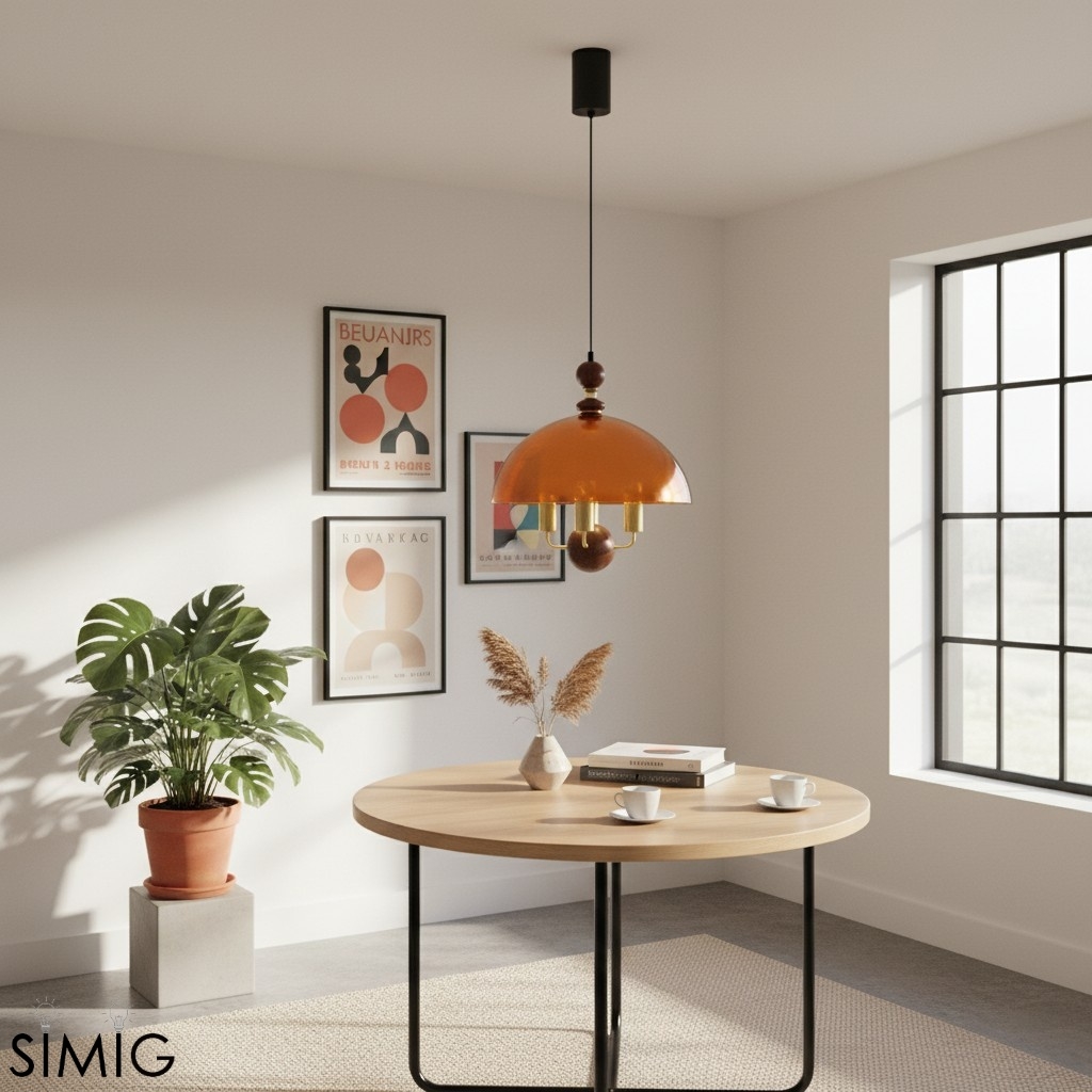 Afterglow Sunset Medieval French Style Pendant Light - Dining Room Foyer T491