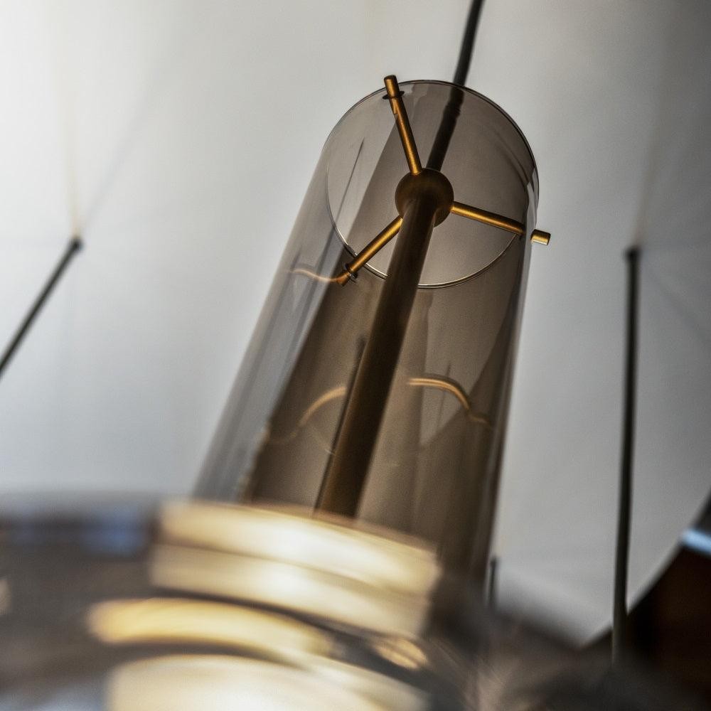 Modern Creative Glass Tube Pendant Lamp M02