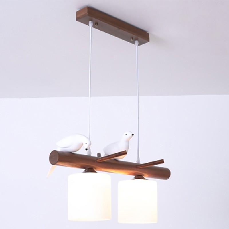 BIRDY Wooden Pendant Light