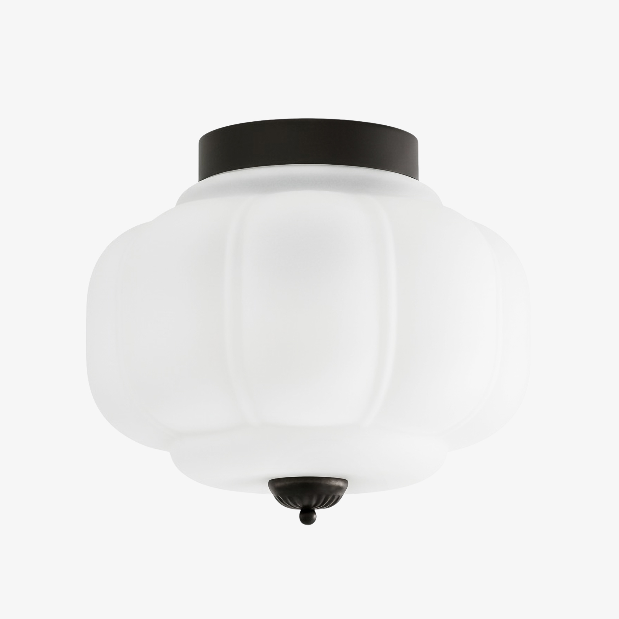Eloise Ceiling Light - Elegant Retro Brass Ceiling Light for Living Room G55