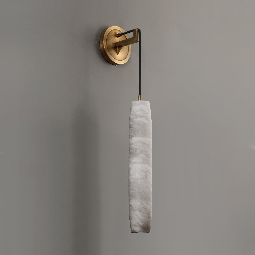 Alabaster Flute Wall Lamp T1661