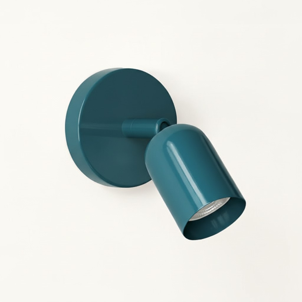 Solid Color Wall Sconce - Modern Bauhaus LED Bedside Lighting Interior S169