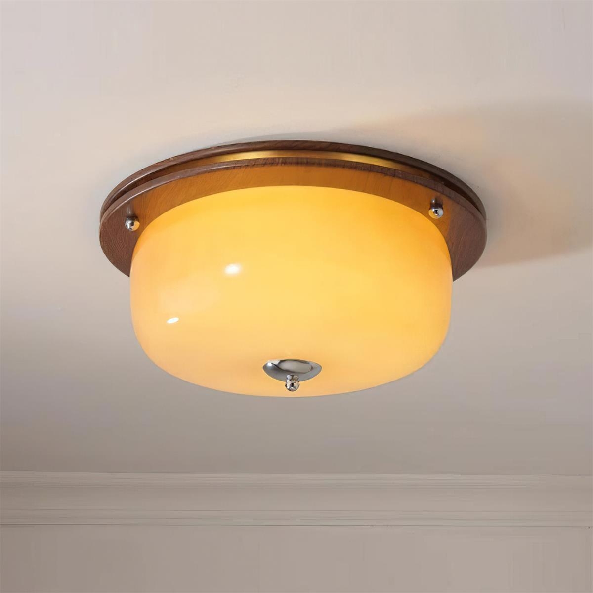 Justice Glass Ceiling Lamp T1254