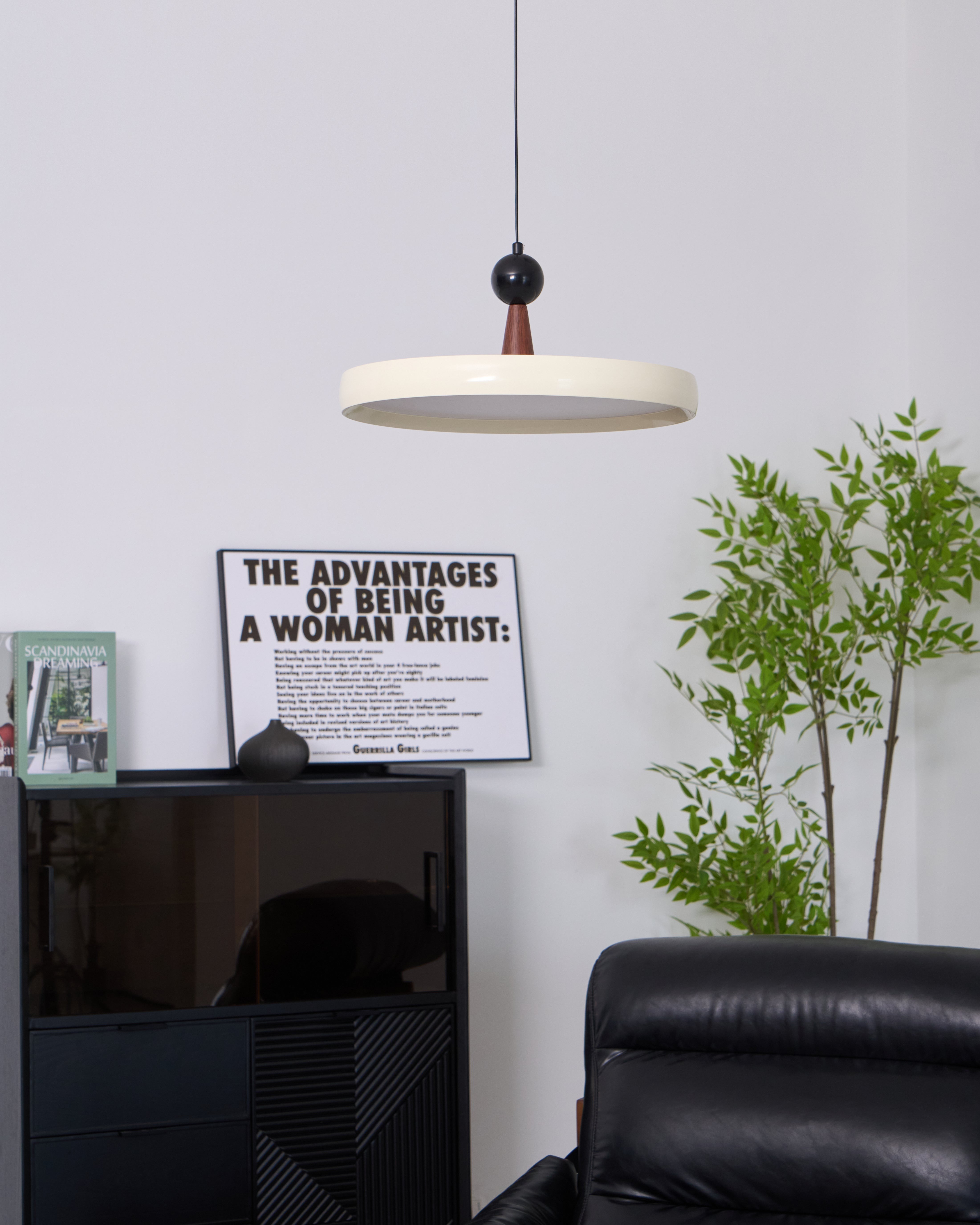 UFO Swing Arm Pendant Light P037