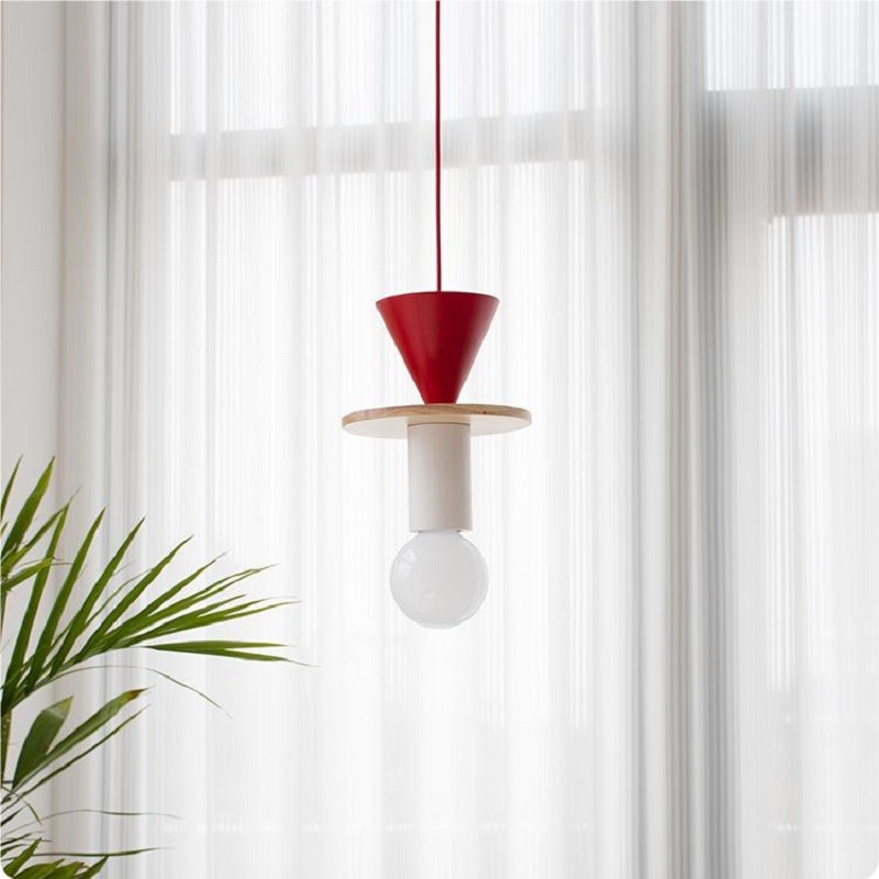 Creative Simple Wooden Pendant Light S155