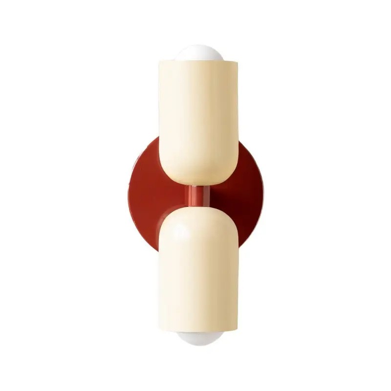 Double Head Up Down Wall Sconce - Modern Metal Ambient Light S94