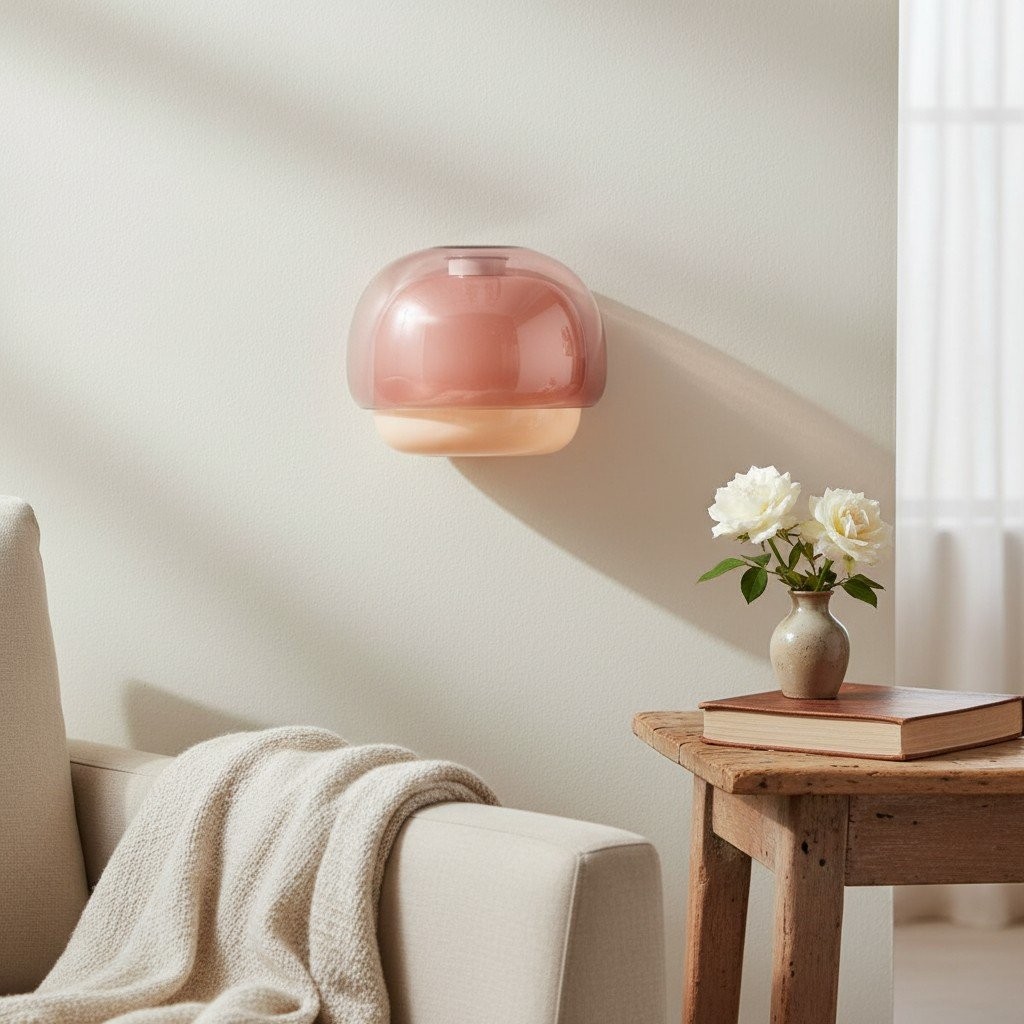 Clinco Double Sphere Glass Sconce ‑ Stylish Ambient Wall Lighting T416