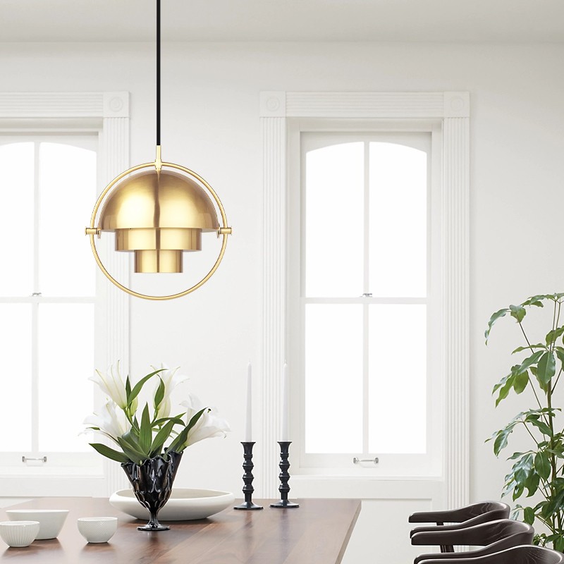 Multiva Pendant Light - Modern Metal Design for Living Room