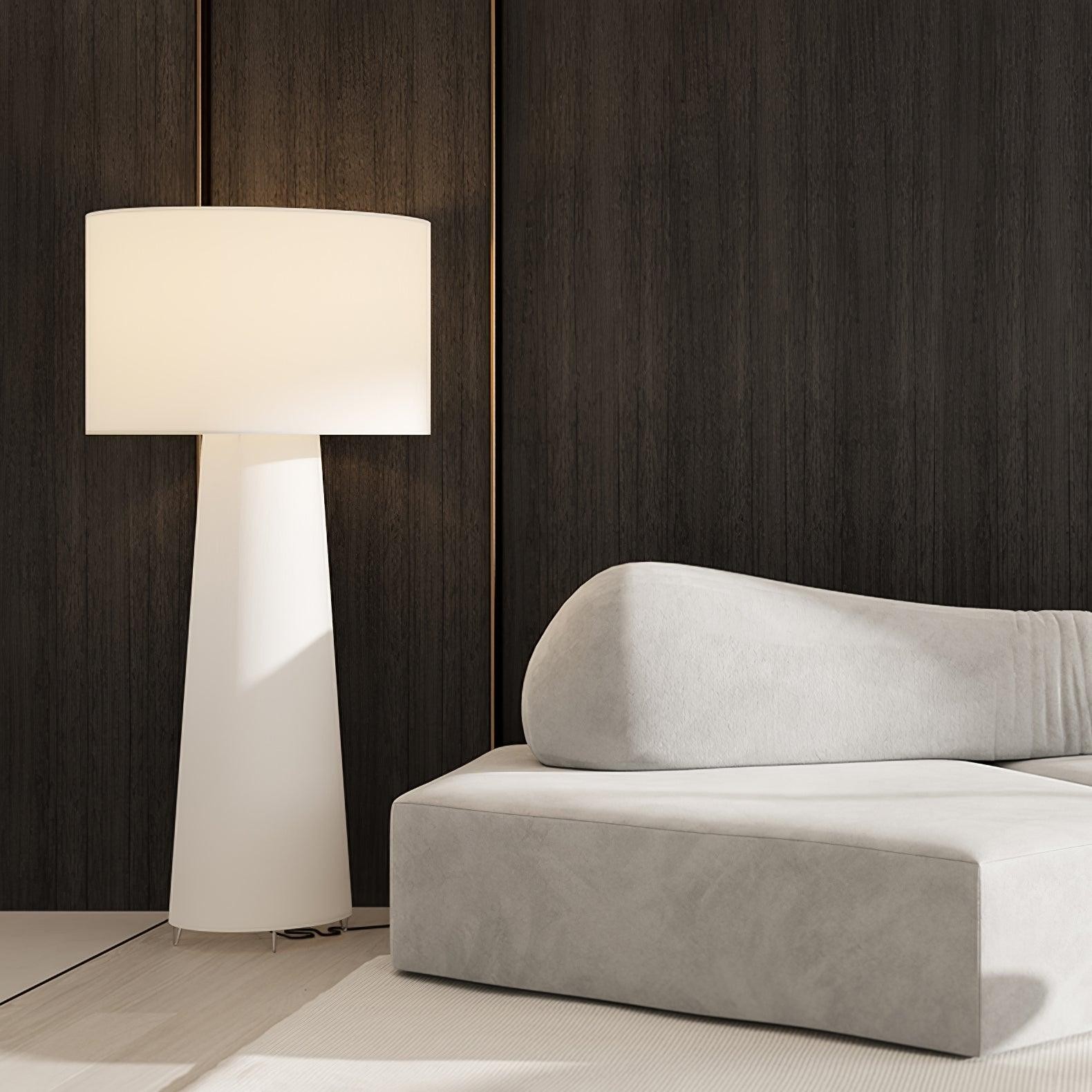 Column Fabric Floor Lamp Suitable For Living Room M561