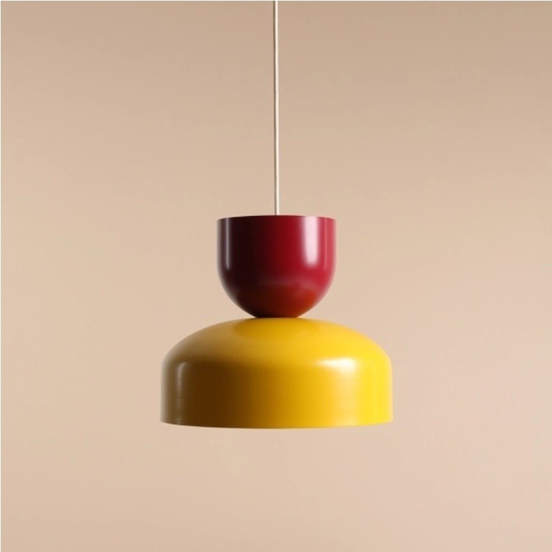 Modern Dual‑Shade Pendant Lamp With Scandinavian Style S227