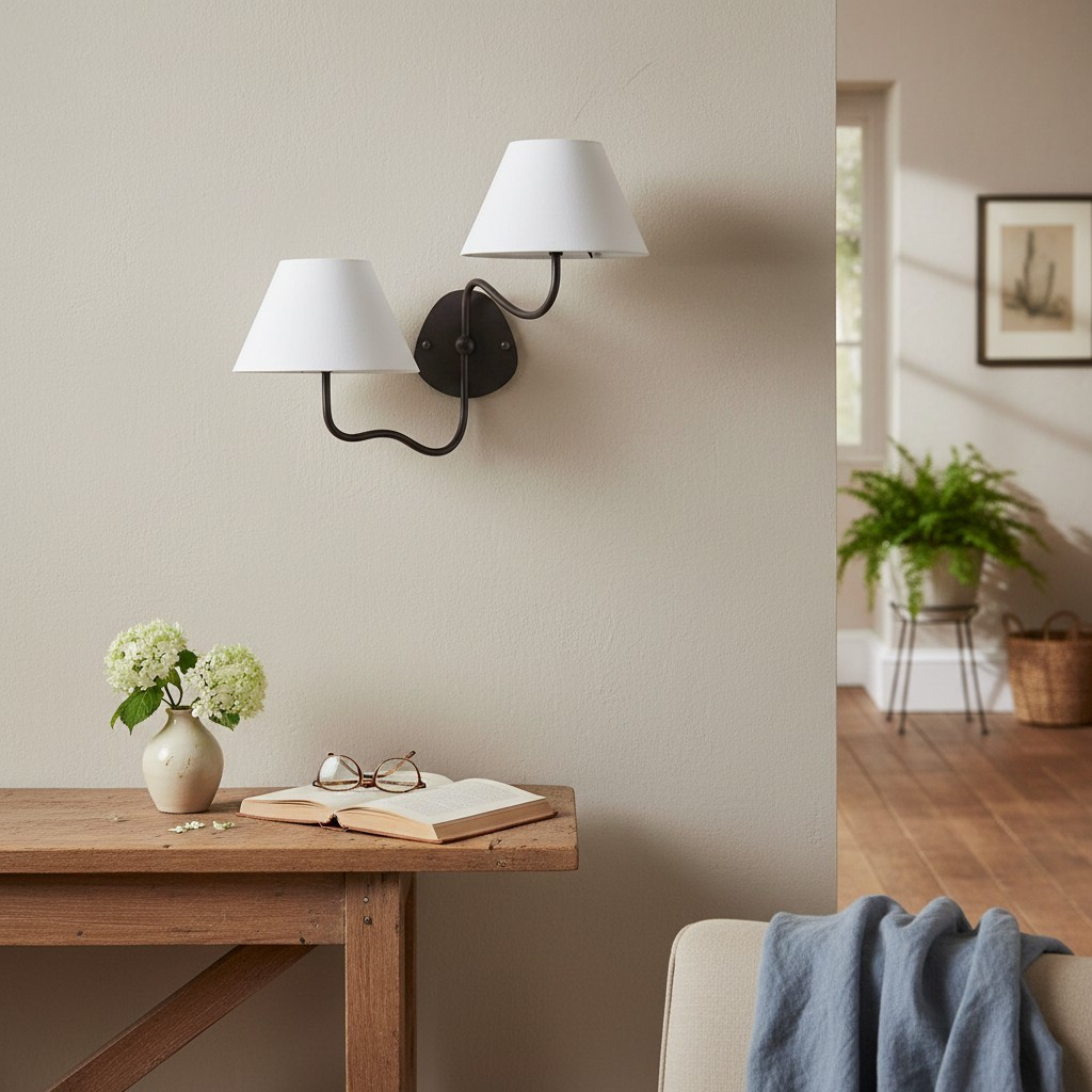 Kulo Sleek Metal Wall Lamp – Contemporary Design for Living Room & Hallway T425