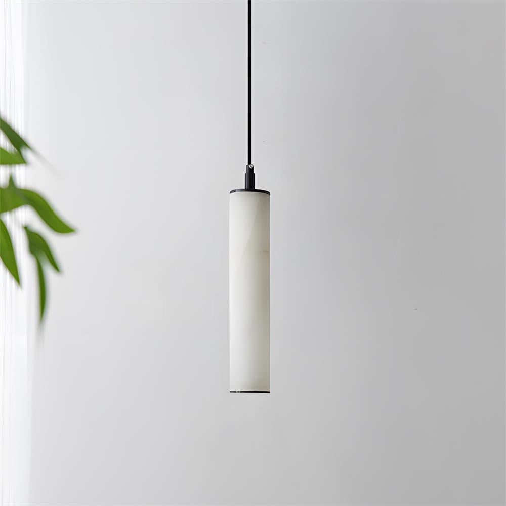Calder Alabaster Tube Pendant Lamp T1571