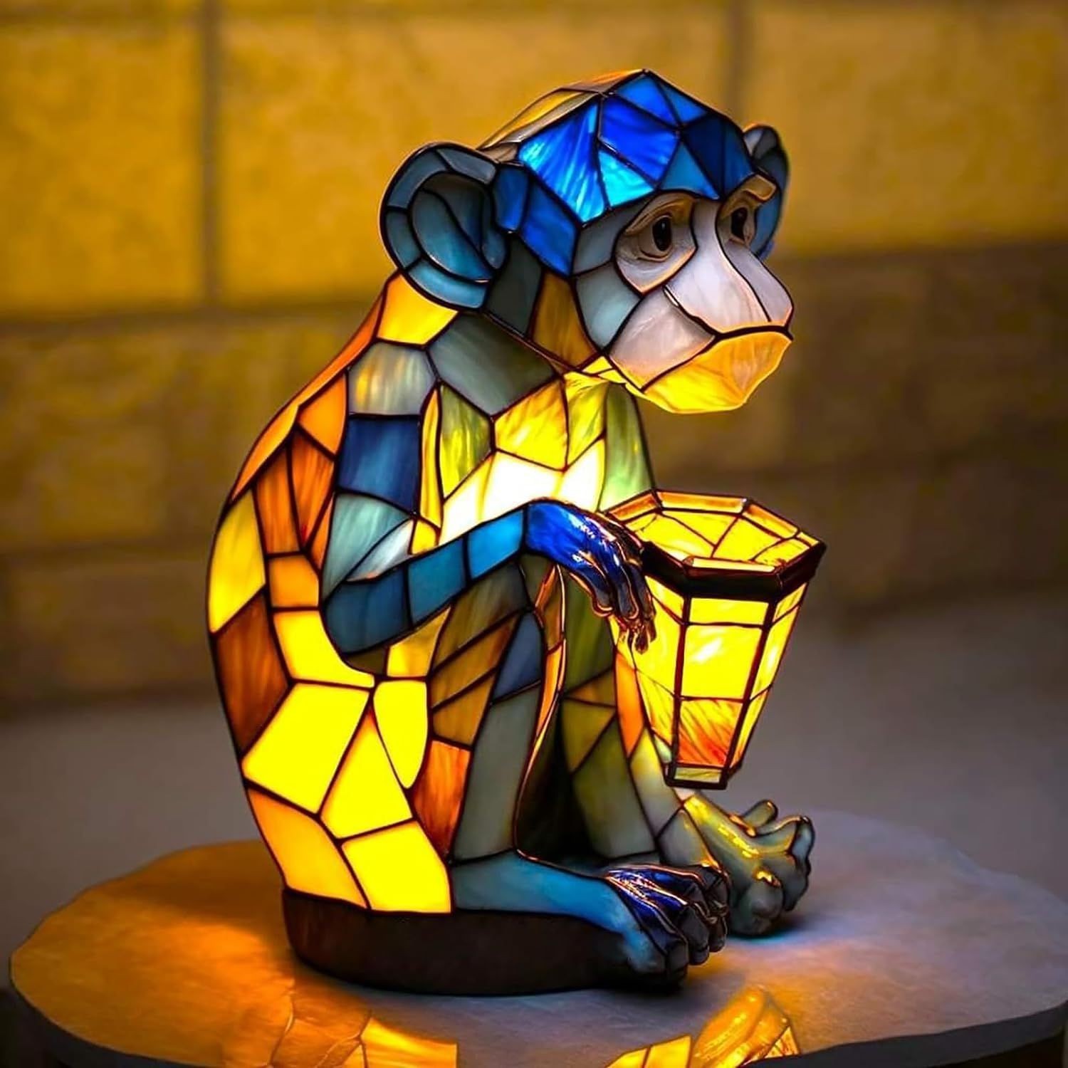 Magical Animal Statue Resin Table Lamp M537