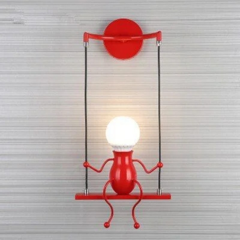 Cartoon Robot Wall Light