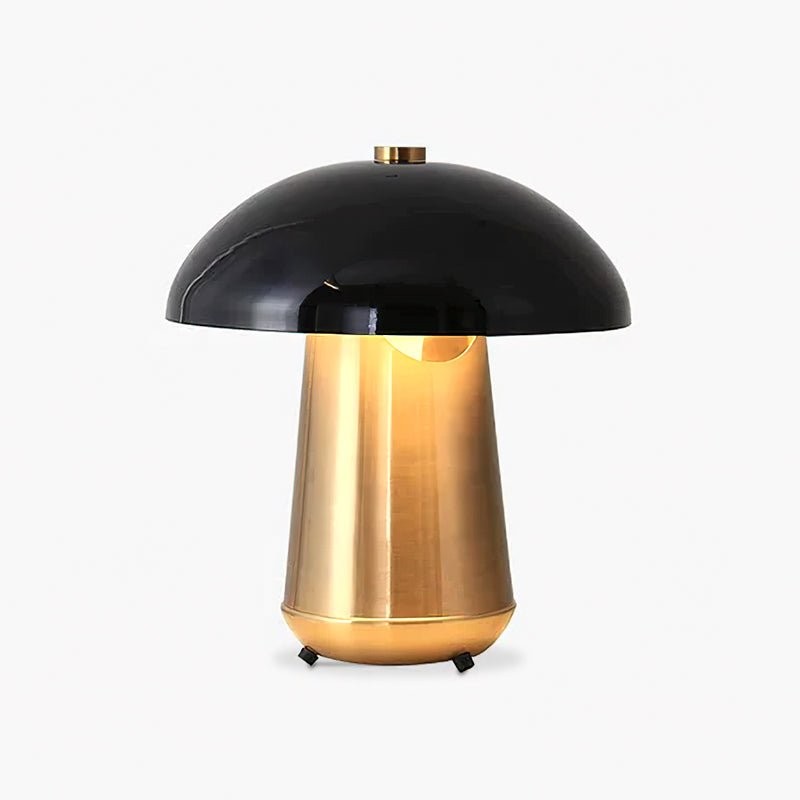 Metal Covered Mushroom Hollow Table Lamp M525