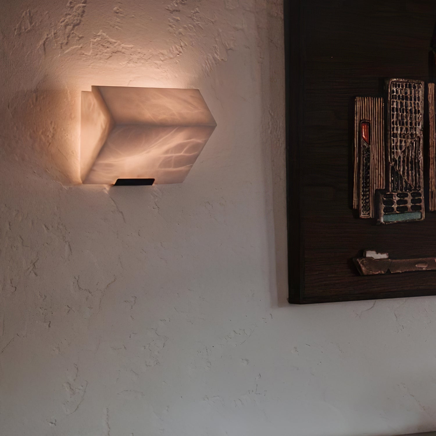 Alabaster Staircase Wall Lamp T1872