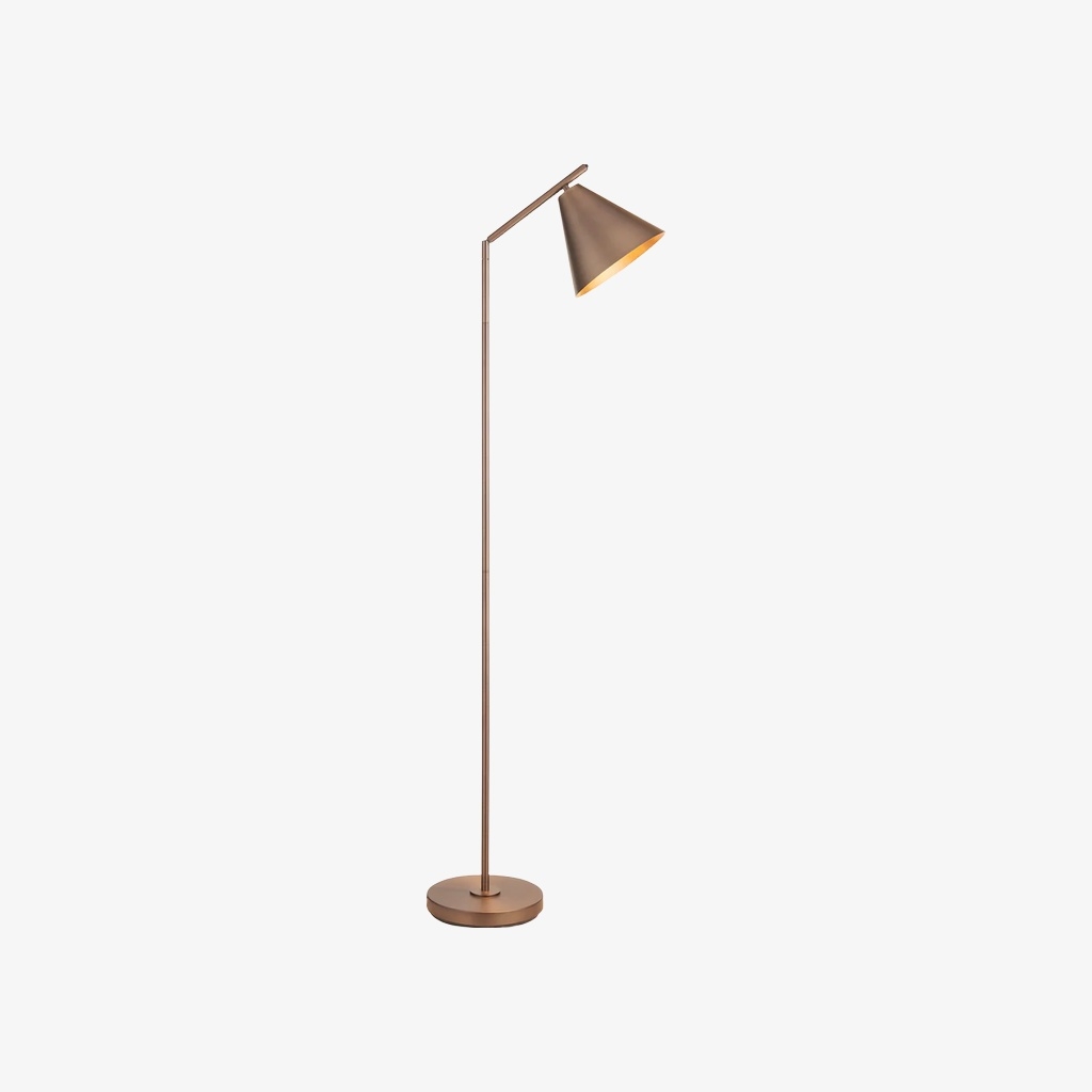 Oricone Modern Floor Task Lamp with Adjustable Arm - Cape Style Reading Light T998