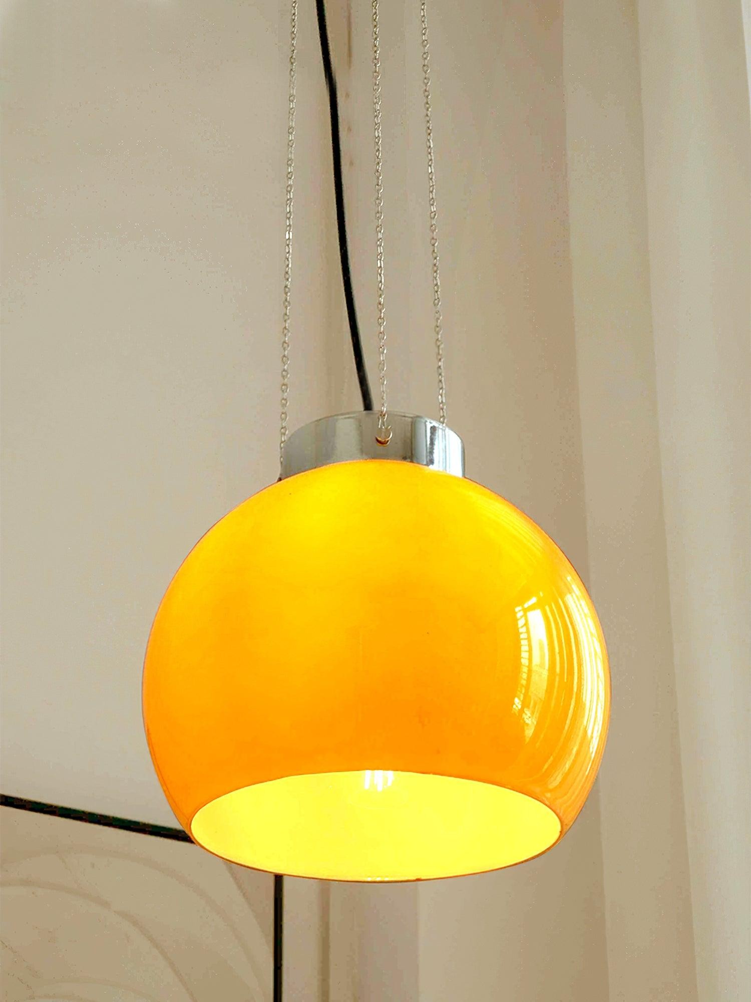 Vintage Bauhaus Creative Hemispherical Pendant Light M540