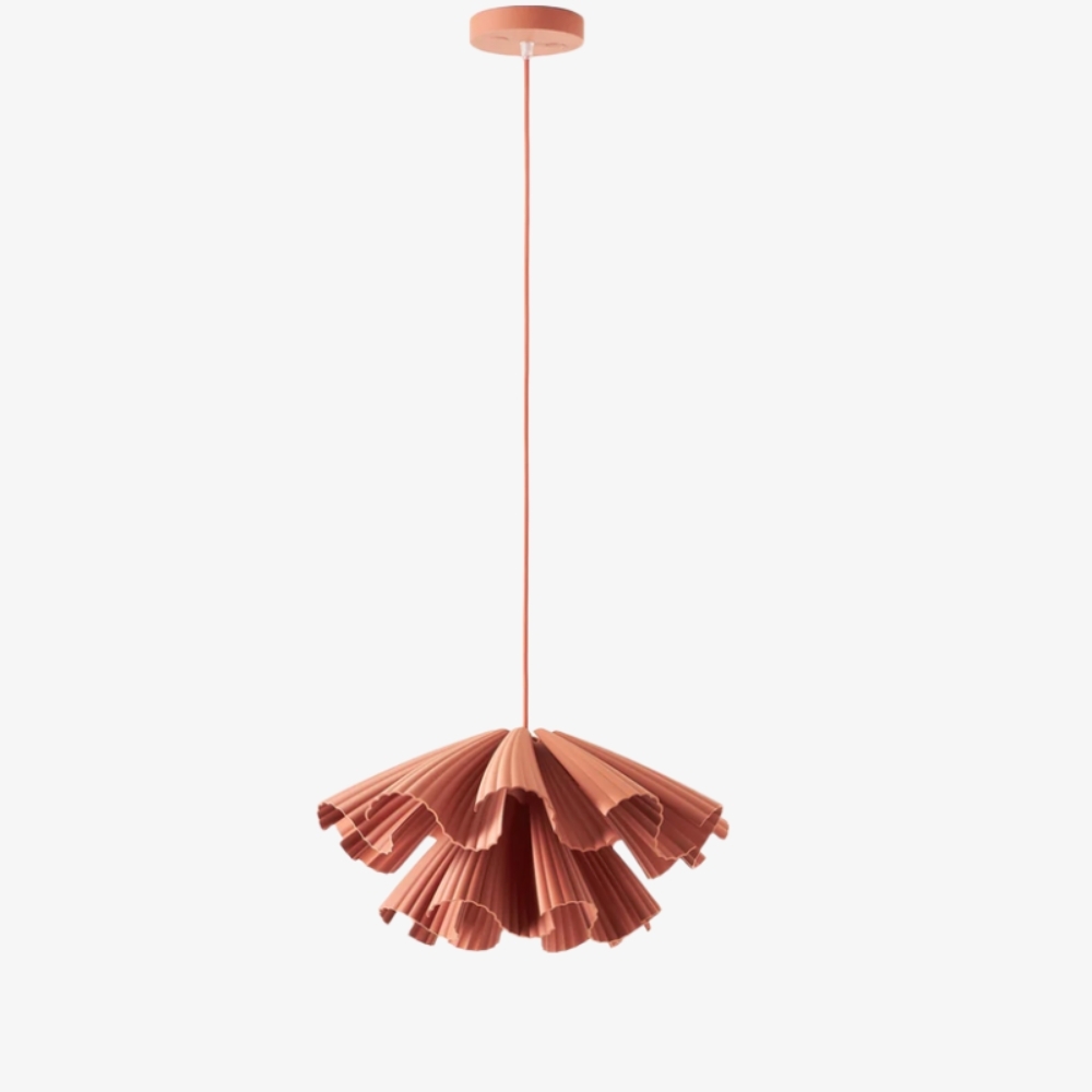 Elora Plastic Pendant Lamp - Lightweight Modern Design for Bedrooms or Living Rooms T801