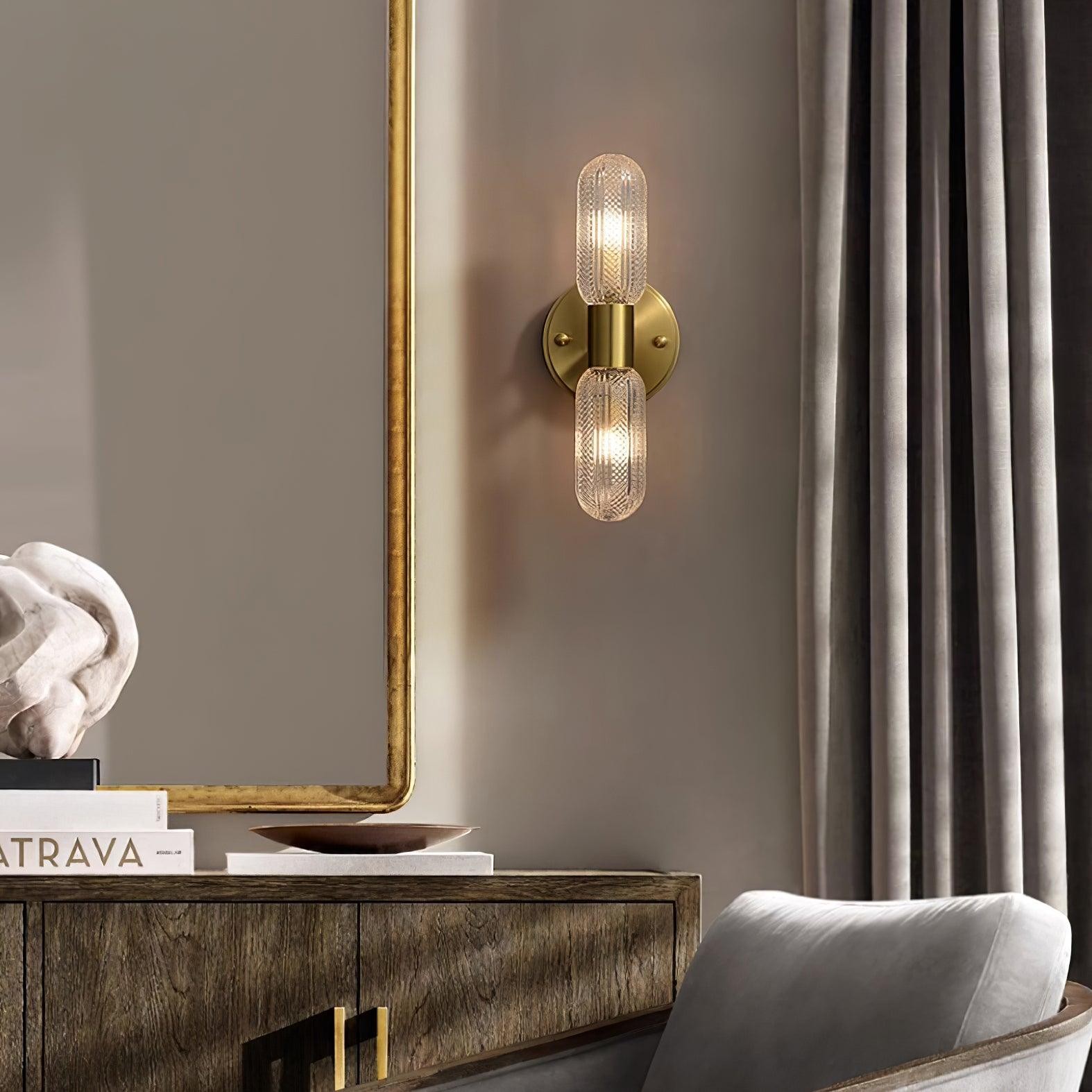 Light Luxury Glass Wall Lamp P043